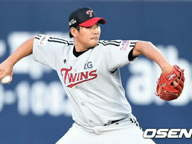 韓国プロ野球のLGツインズは、投手チョン・チャンヒョン（写真）に、飲酒運転に関する責任を問い、3か月の出場禁止及び罰金1000万ウォン（約112万円）の重い懲戒を決定した。（提供:OSEN）