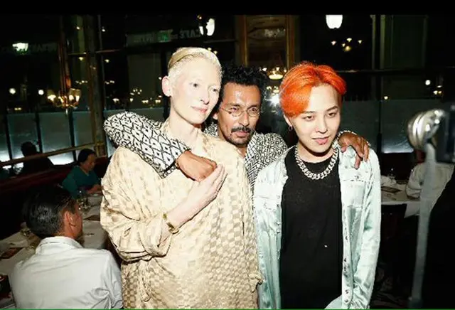 韓国アイドルグループ「BIGBANG」G-DRAGON（26）、彼の交友関係はどこまで広いのか。（提供:OSEN）