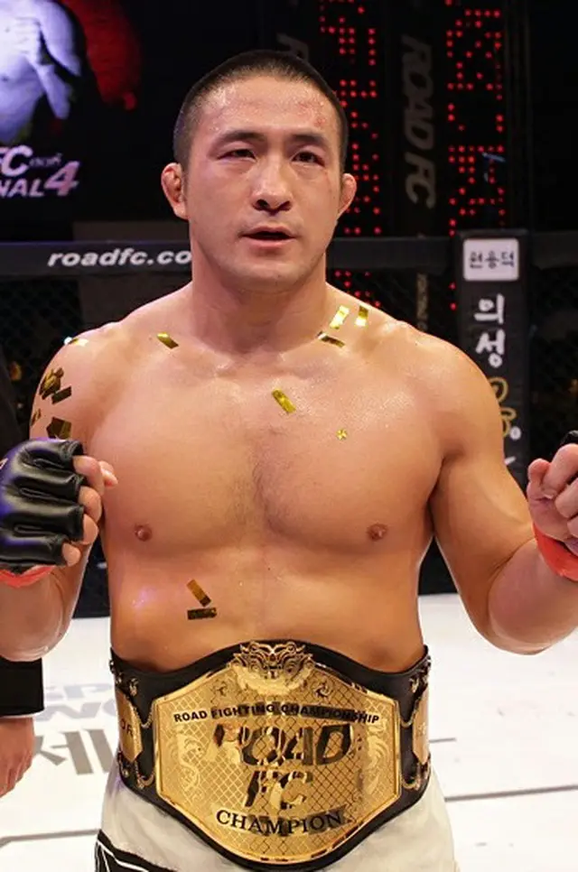 ＜ROAD FC＞初代ミドル級王者・大山峻護が語るROAD FC、そして日本大会。（提供:ROAD FC）