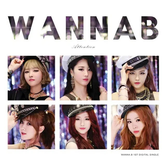 新人ガールズグループ「WANNA.B」、「Attention」で7月デビュー「注目してください！」。提供:ゼニスメディアコンテンツ