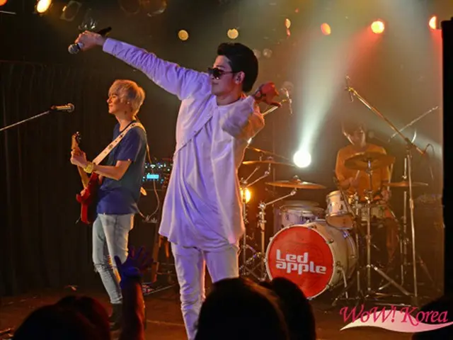 【公演レポ】「Ledapple」3人で日本デビュー2周年記念Live で出来たてホヤホヤの日本語自作曲も初披露