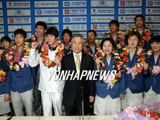 アジア大会選手団、総合2位3連覇達成し帰国