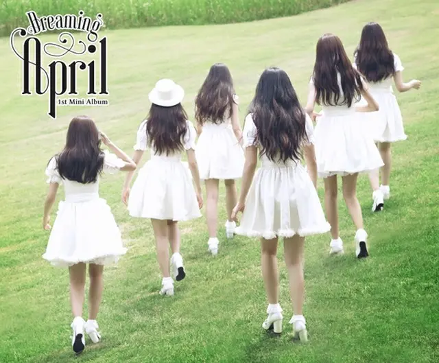 「KARA」の妹グループ「APRIL」が、初のミニアルバムのトラックリストを公開した。（提供:news1）