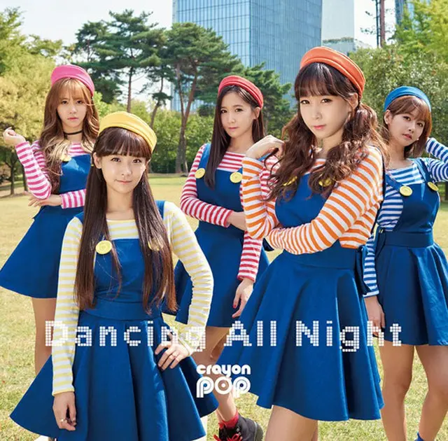 韓国ガールズグループ「CRAYON　POP」が来月18日、日本で2枚目となるシングル「Dancing All Night」を発表する。（提供:OSEN）