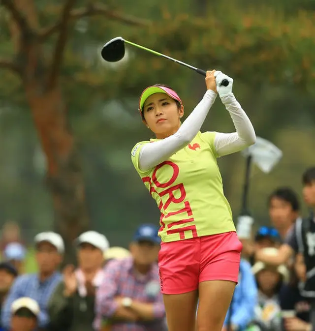 イ・ボミが4カ国対抗戦の「THE QUEENS presented by KOWA」のKLPGA（韓国女子プロゴルフ協会）の選手団を率いることになった。（提供:OSEN）