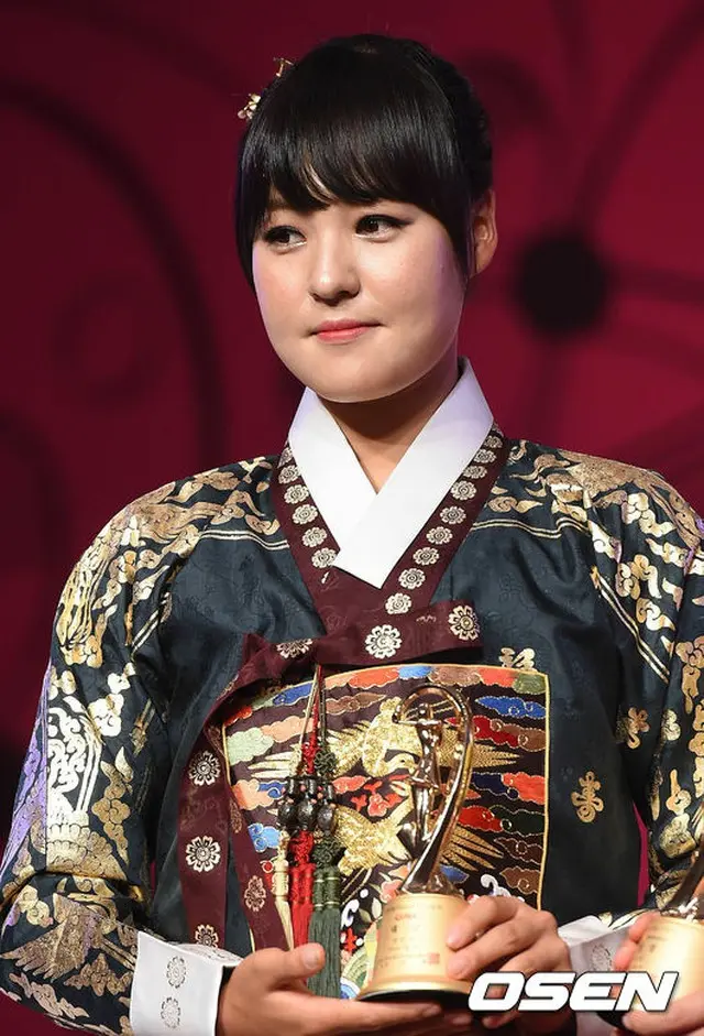 チョン・インジ（21）が、2015最高の韓国女子プロゴルファーに選ばれた。（提供:OSEN）