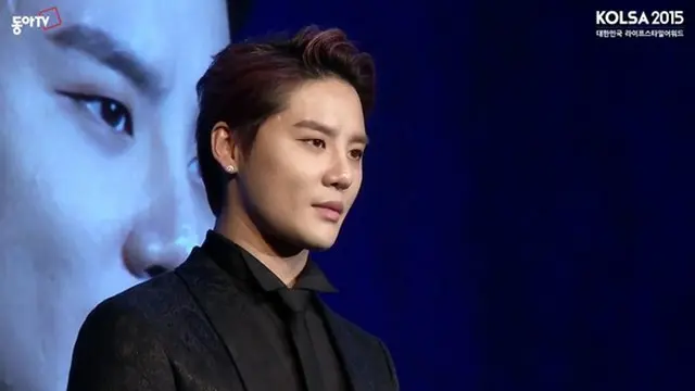 韓国グループ「JYJ」のジュンス（28）が、「KOLSA 大韓民国ライフスタイルアワード」（以下、KOLSA 2015）でトップスター賞に選ばれた。（提供:news1）