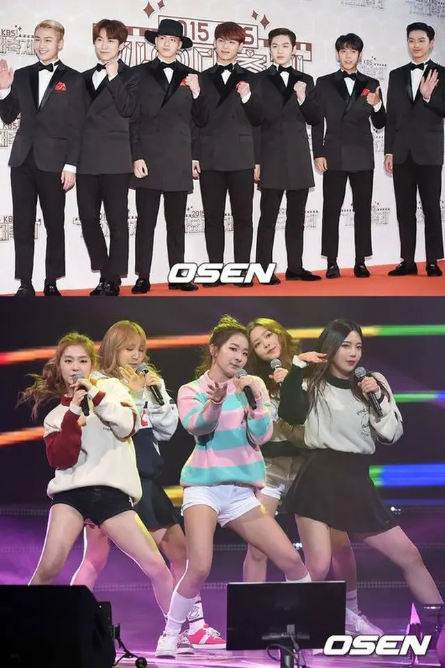 韓国アイドルグループ「BTOB」と「Red Velvet」が小中学生の心を掴んだ。