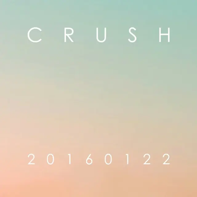 韓国歌手Crushが来る22日にニューデジタルシングルを発表することがわかった。（提供:OSEN）