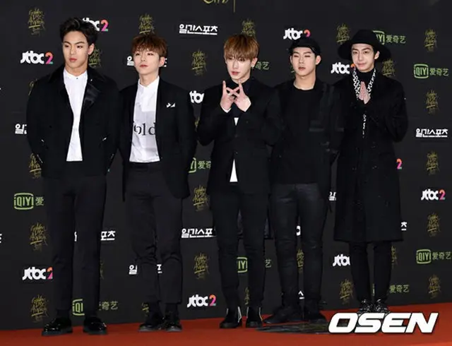 人気ボーイズグループ「MONSTA X」が、ネクストジェネレーション賞を獲得した。（提供:OSEN）