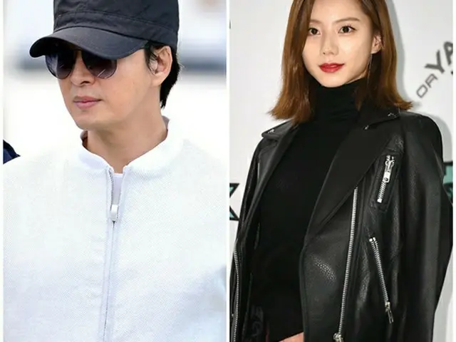 俳優ペ・ヨンジュン＆女優パク・スジン夫妻が3日午後、ハワイから一緒に戻ってきた。（提供:OSEN）