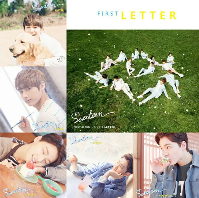 ボーイズグループ「SEVENTEEN」が今月25日の1stアルバム「LOVE＆LETTER」発表を前に、ファンをウキウキさせている。（提供:OSEN）