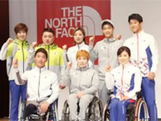 「THE NORTH FACE」、リオパラリンピック五輪韓国代表ユニフォームを公開