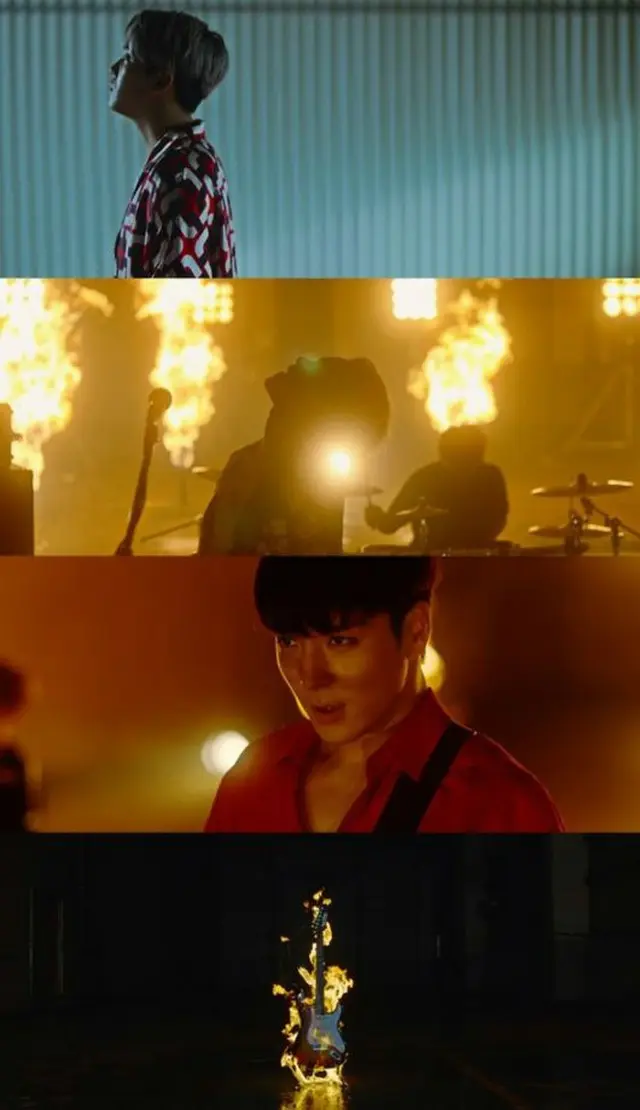 韓国男性バンド「FTISLAND」が“火刑式パフォーマンス”で強烈なカムバックを予告した。（提供:OSEN）