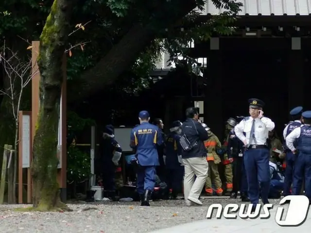 昨年11月に発生した靖国神社爆発音事件の韓国人の被告（28）に実刑が宣告された。（提供:news1）