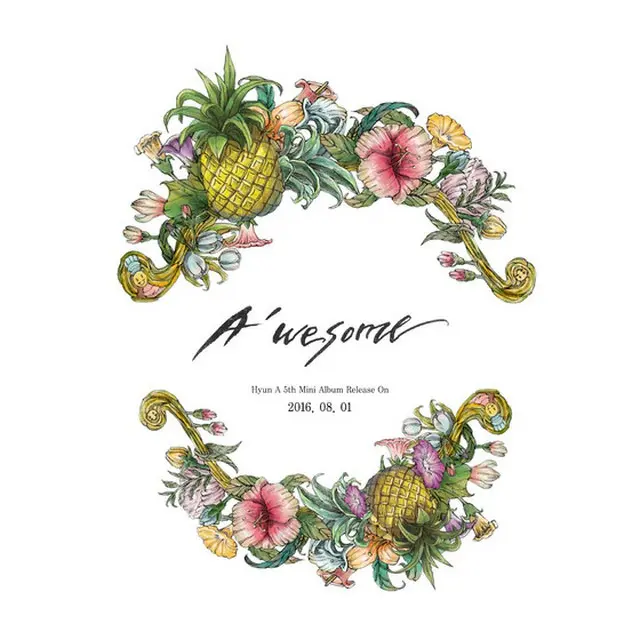 歌手ヒョナ（元4Minute）は22日午前、公式SNSを通じ、5thミニアルバム「A'wesome」アートワークイメージを初公開し、カムバックカウントダウンに突入した。（提供:news1）