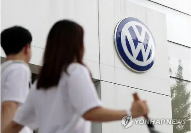 ＶＷの販売店＝（聯合ニュース）