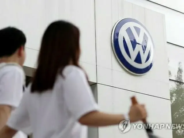 ＶＷの販売店＝（聯合ニュース）