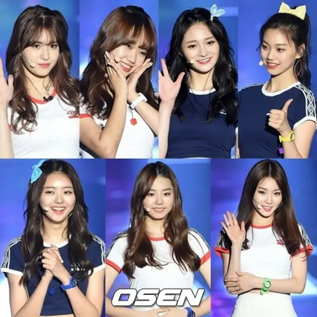 韓国ガールズグループ「I.O.I」の7人組ユニットが来月9日にカムバックする。（提供:OSEN）