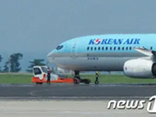 成田発の大韓航空機、済州空港でタイヤ事故…乗客乗員にけがなし＝韓国