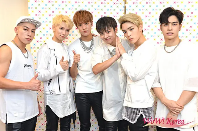 「CROSS GENE」左からキャスパー、セヨン、タクヤ、シン、ヨンソク、サンミン