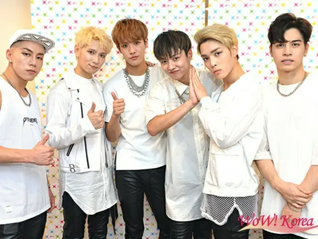 「CROSS GENE」左からキャスパー、セヨン、タクヤ、シン、ヨンソク、サンミン