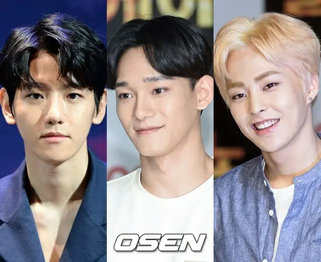 「EXO」のBAEK HYUN、XIUMIN、CHENがSBSドラマ「月の恋人－歩歩驚心:麗」のメインエンディングテーマを歌う（提供:OSEN）