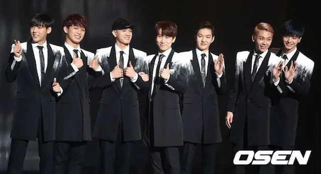 「BTOB」ボーカルラインの4人は「不朽の名曲」に出演し優勝を掴んだ（提供:OSEN）