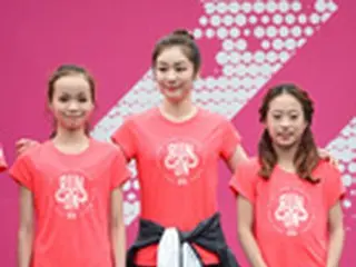 キム・ヨナ、フィギュアの後輩と共に「2016 RUN ON SEOUL」参加