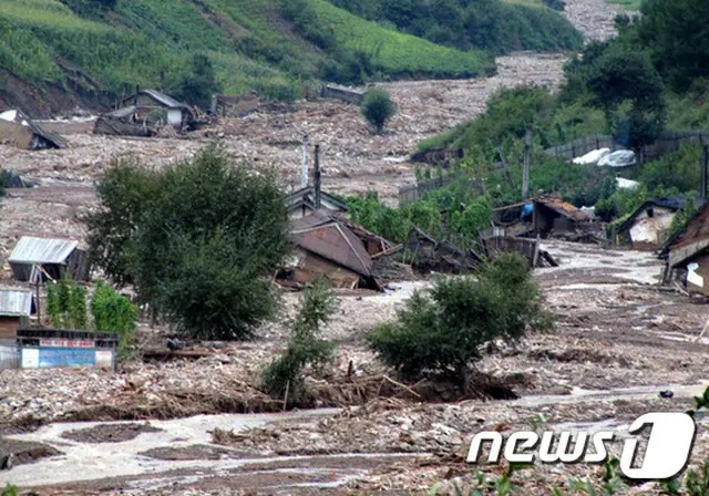 国連、北朝鮮の洪水被害地域へ2次調査団を派遣 「被害規模、衝撃的」