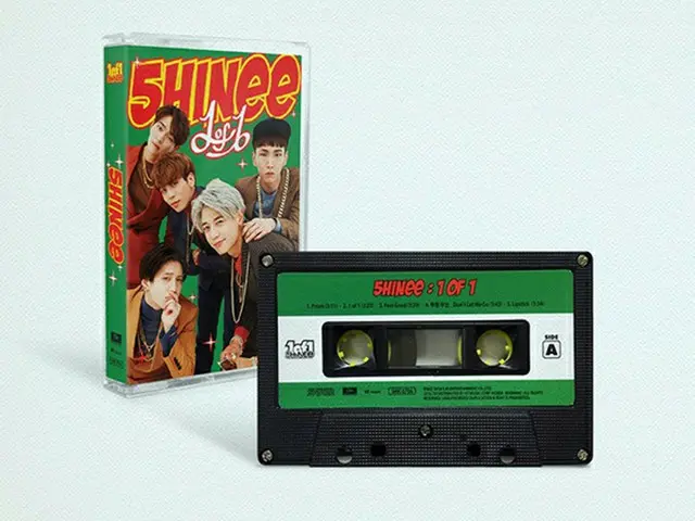 “カムバック”SHINee、カセットテープを限定発売…90年代の復古風コンセプト。（提供:OSEN）