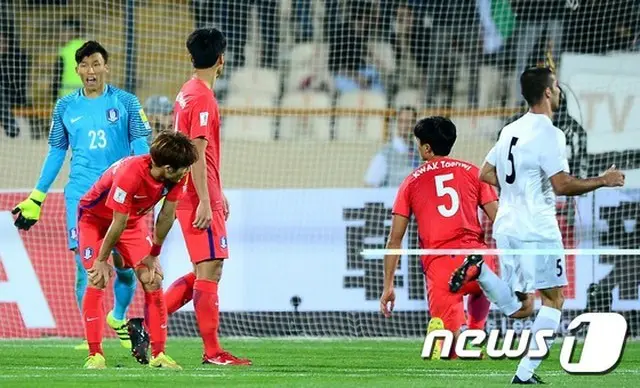 ＜W杯アジア予選＞韓国代表、イランに敗れ組3位転落