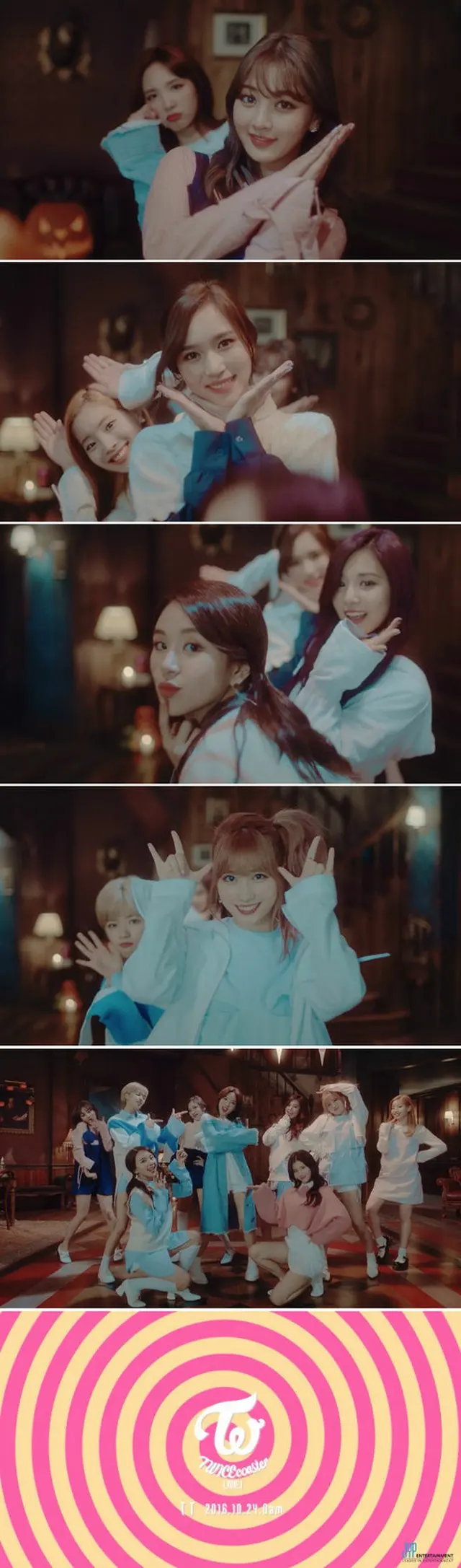 韓国ガールズグループ「TWICE」の新曲「TT」ミュージックビデオ（MV）2次ティーザー映像が公開された。（提供:OSEN）