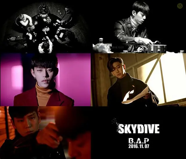 韓国アイドルグループ「B.A.P」がタイトル曲「SKYDIVE」のトレーラーを公開した。（提供:OSEN）