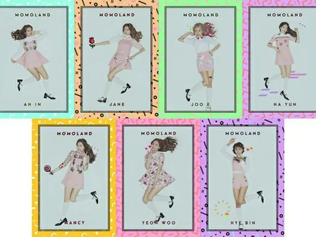 韓国の新人ガールズグループ「MOMOLAND」の魅力が詰まったイメージカットが公開された。（提供:OSEN）