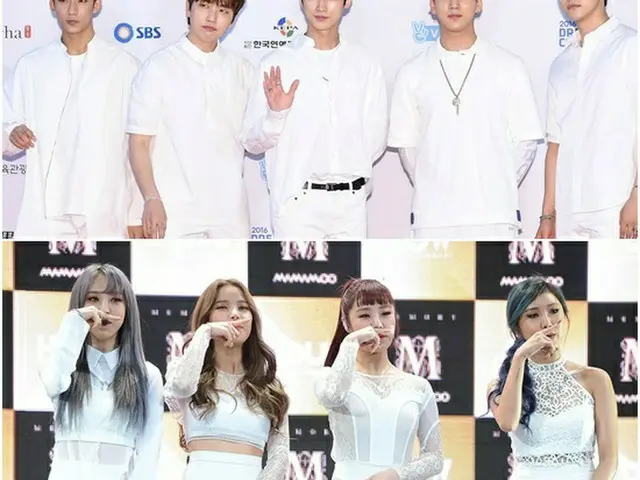 tvNのバラエティ番組「SNL KOREA 8」に「B1A4」と「MAMAMOO」が揃って出演する（提供:OSEN）