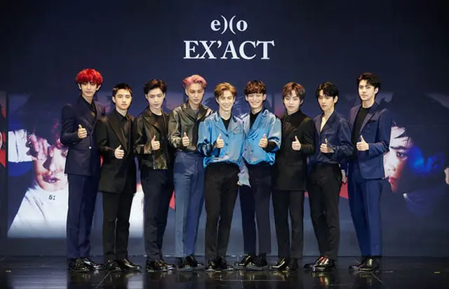 韓国アイドルグループ「EXO」の3rdアルバム「EX’ACT」のタイトル曲「Monster」が2016年を代表するベストソングに名を連ねた。（提供:OSEN）