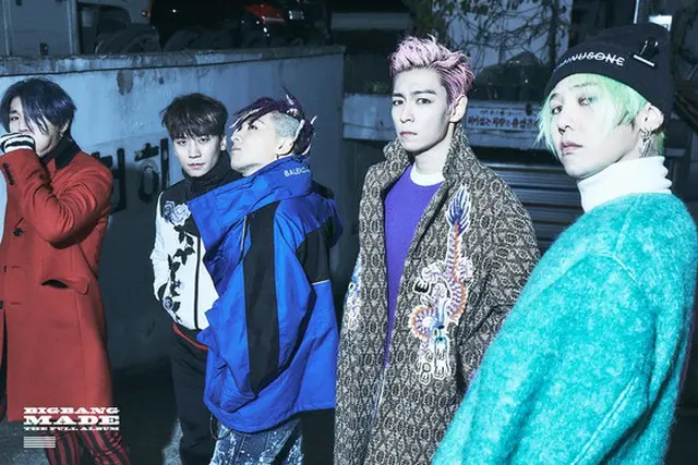 「BIGBANG」、カムバックから3日連続で主要音源サイト1位を独走（提供:news1）