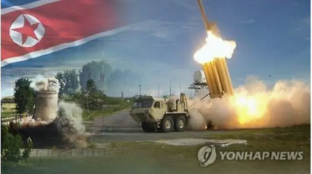 北朝鮮の核実験とミサイル発射のイメージ＝（聯合ニュースＴＶ）