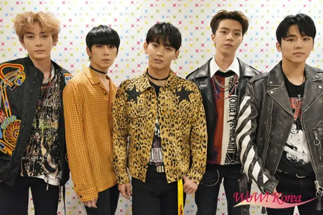 「MYNAME」左からコヌ、チェジン、セヨン、ジュンQ、インス