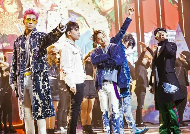 「BIGBANG」がきょう15日、SBS「人気歌謡」で、グッバイステージを飾る。(提供:OSEN）