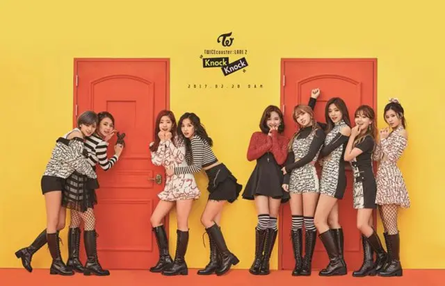 「TWICE」、「KNOCK KNOCK」最初の団体ティーザー写真公開（提供:OSEN）