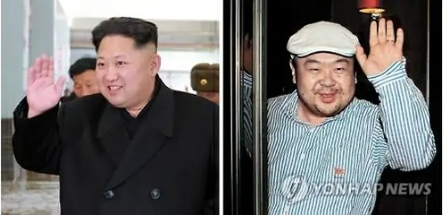 金正恩氏（左）と金正男氏＝（聯合ニュース）