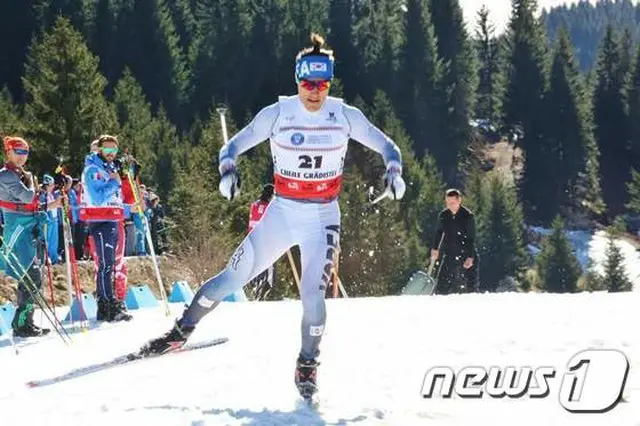 キム・マグナス（18）が冬季アジア大会男子クロスカントリーで韓国史上初の金メダルを獲得した。