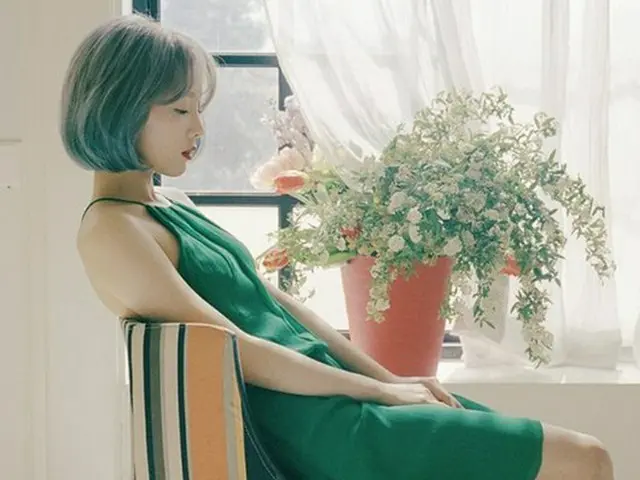 韓国ガールズグループ「少女時代」のメンバー、テヨン（27）が自身初のフルアルバム「My Voice」のトラックリストを公開した。（提供:OSEN）