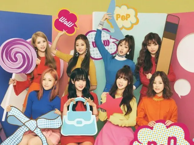 韓国ガールズグループ「LOVELYZ」がカムバック初日に音源チャートの順位から脱落するハプニングに見舞われた。（提供:OSEN）