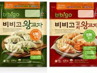 CJ第一製糖の「bibigo王餃子」、冬の売上高400億ウォン突破