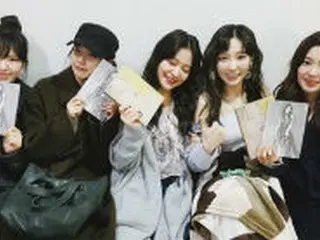 「少女時代」テヨン、「Red Velvet」の早朝からの応援に感動