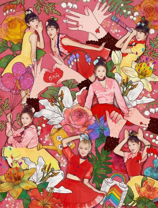 「OH MY GIRL」、ニューアルバム「Coloring Book」最初のテイーザー公開！（提供:OSEN）