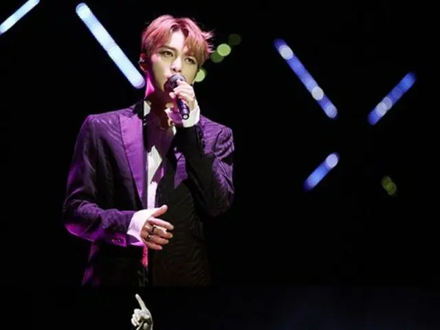 「JYJ」のジェジュンが25日、アジアツアー・マカオ公演を大盛況のうちに終えた。（提供:OSEN）